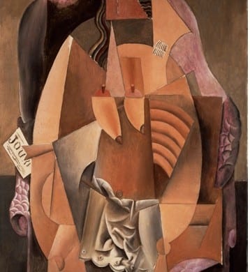 #div2 Woman in An Armchair(Eva) Pablo Picasso, 1913