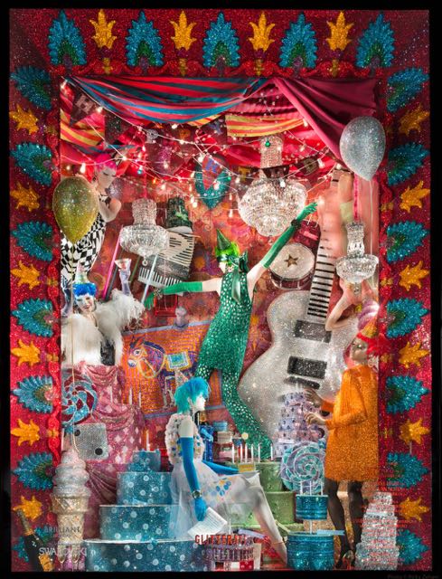 Bergdorf Goodman 2018 Holiday Windows ~ New York Latin Culture