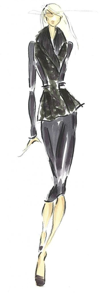 Pamell Roland Fall 2013 Sketch 4