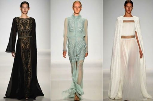 New York Fashion Week: Tadashi Shoji Spring 2015 Collection