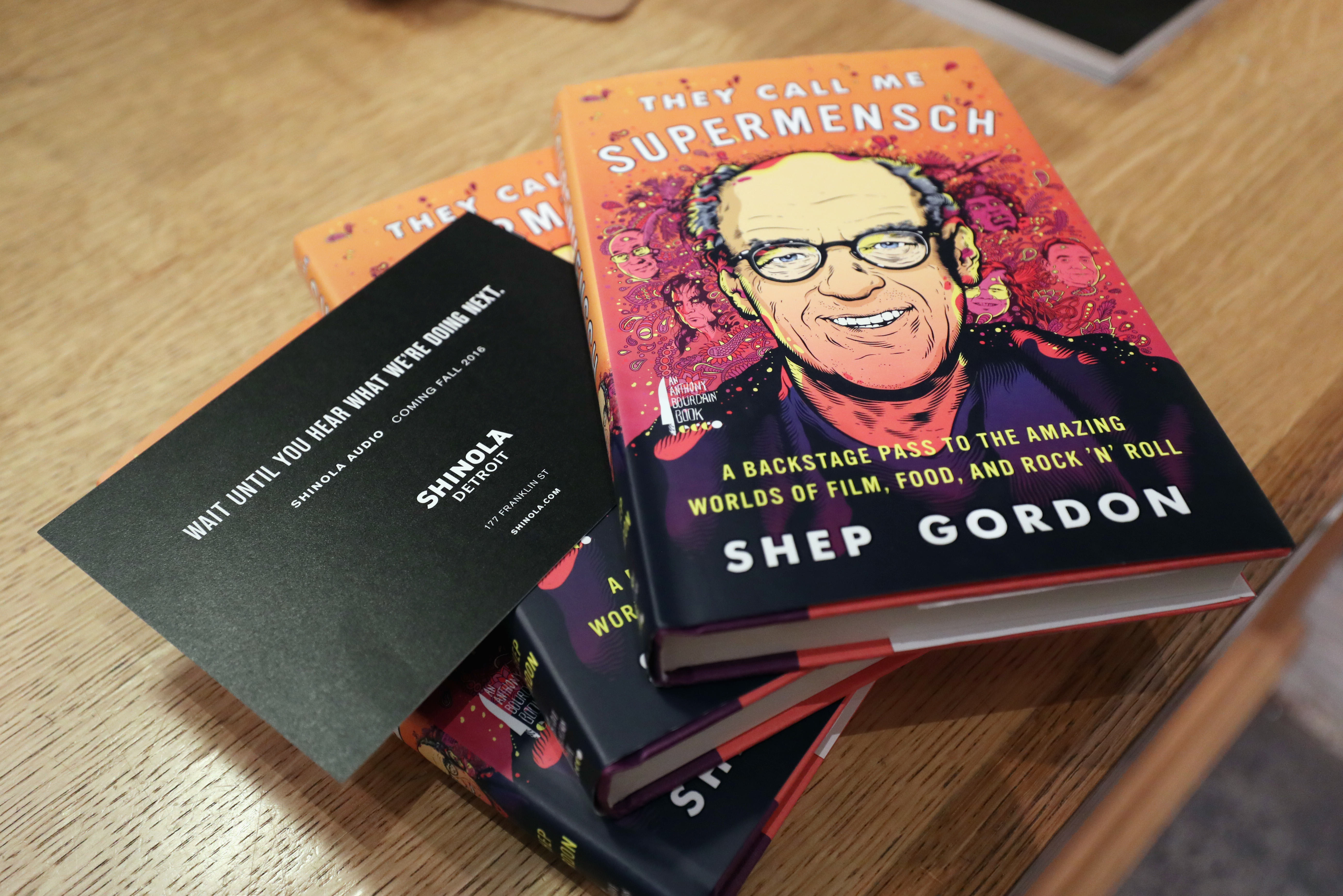 Shep Gordon Fetes First Book, They Call Me Supermensch: A Backstage Pass to the Amazing Worlds of Film, Food, and Rock ‘n’ Roll In NYC