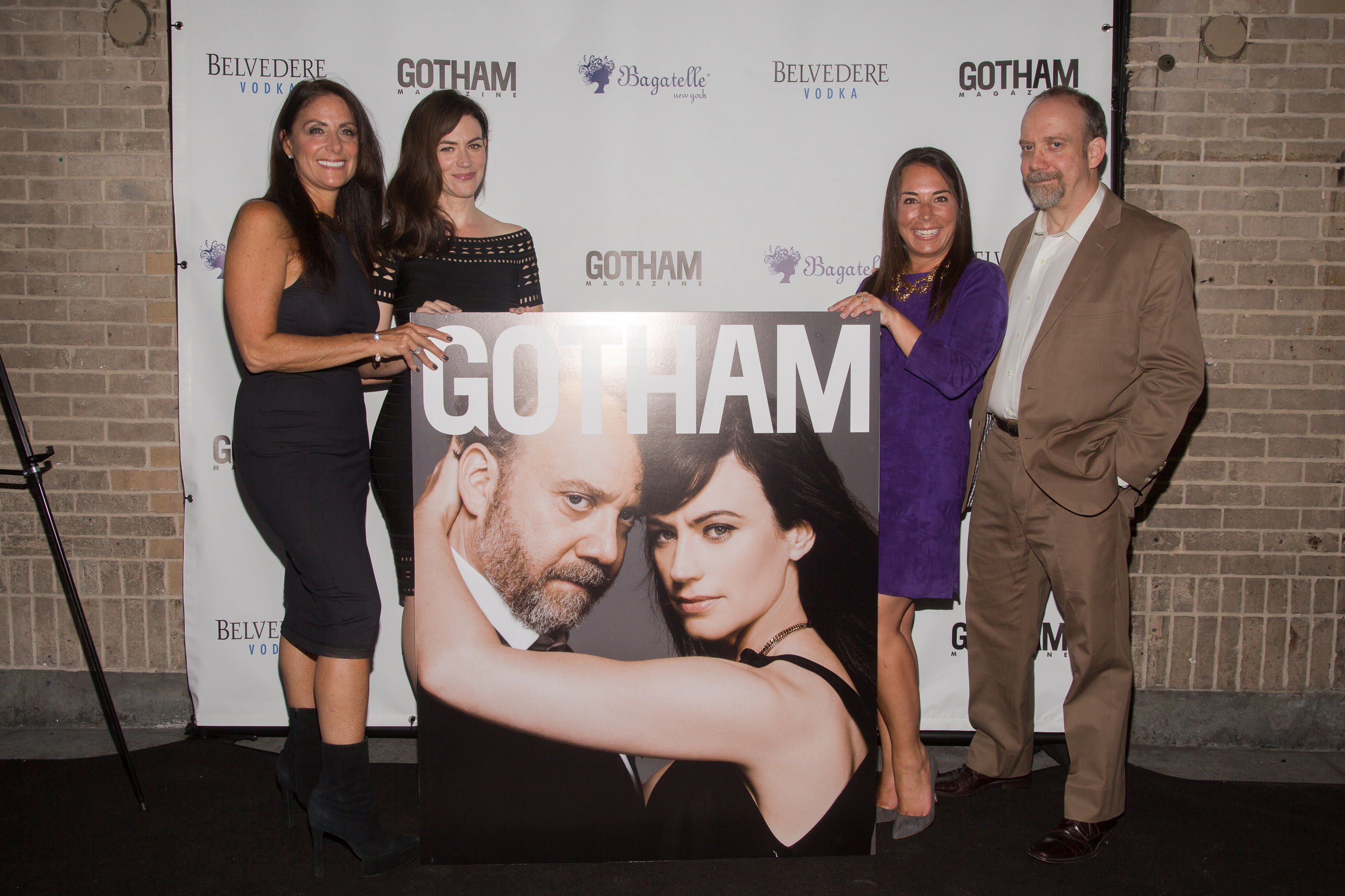 Billions Stars Paul Giamatti and Maggie Siff Celebrate Gotham Magazine’s Fall Fashion Issue