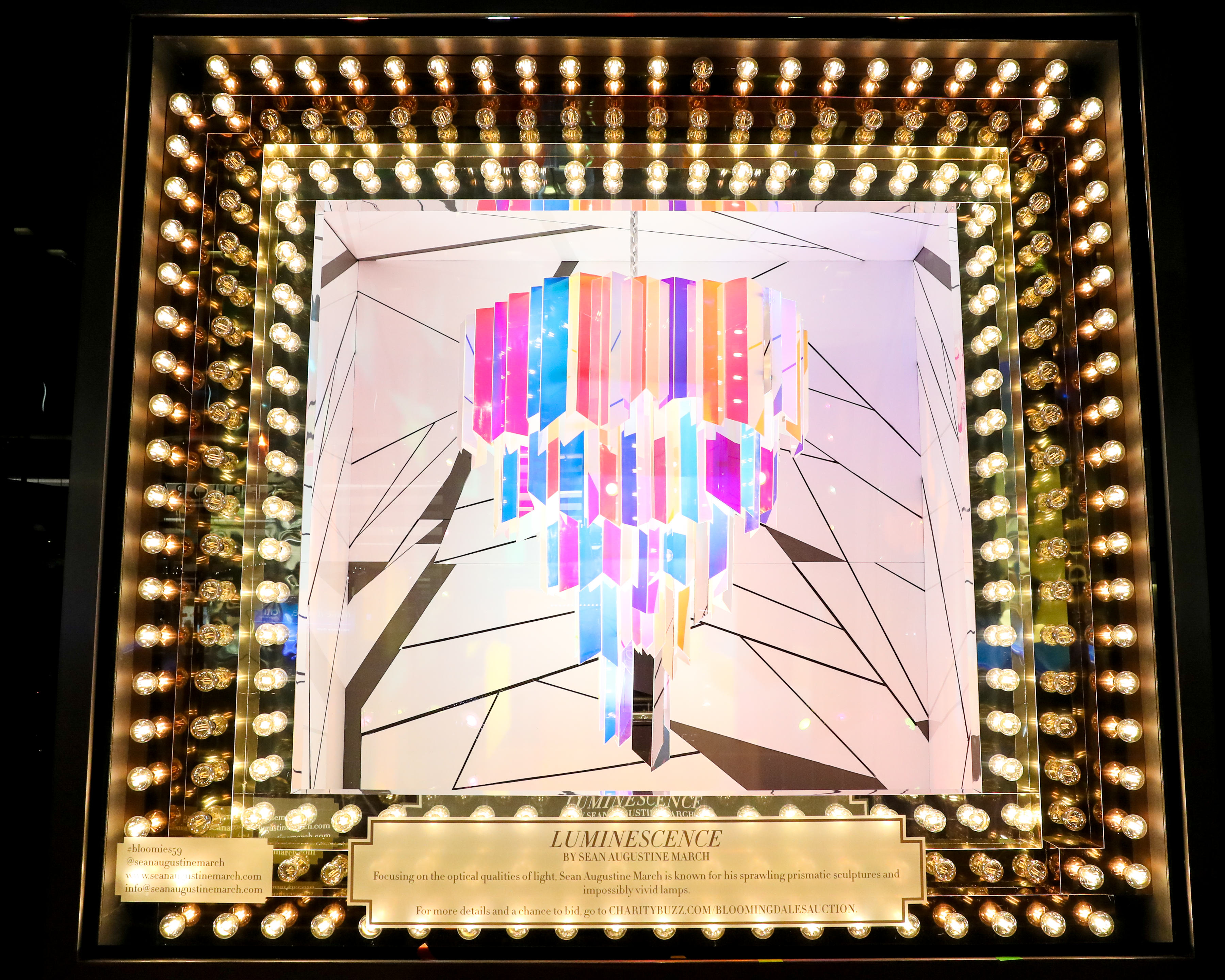 Bloomingdale’s Unveils Their Holiday Windows Inspired By Light