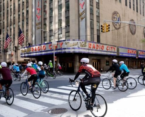 This Year’s Five Boro Bike Tour Event Celebrated Its 40th Anniversary