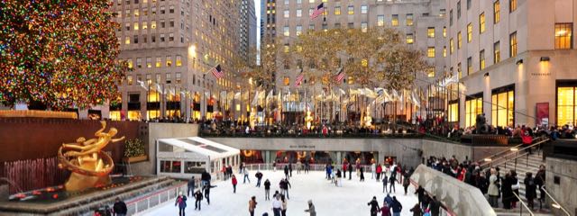 Rockefeller Center Ice Skating Rink Is Officially Open For The New Season