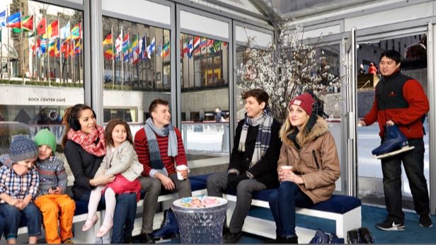 Rockefeller Center Ice Skating Rink Is Officially Open For The New Season