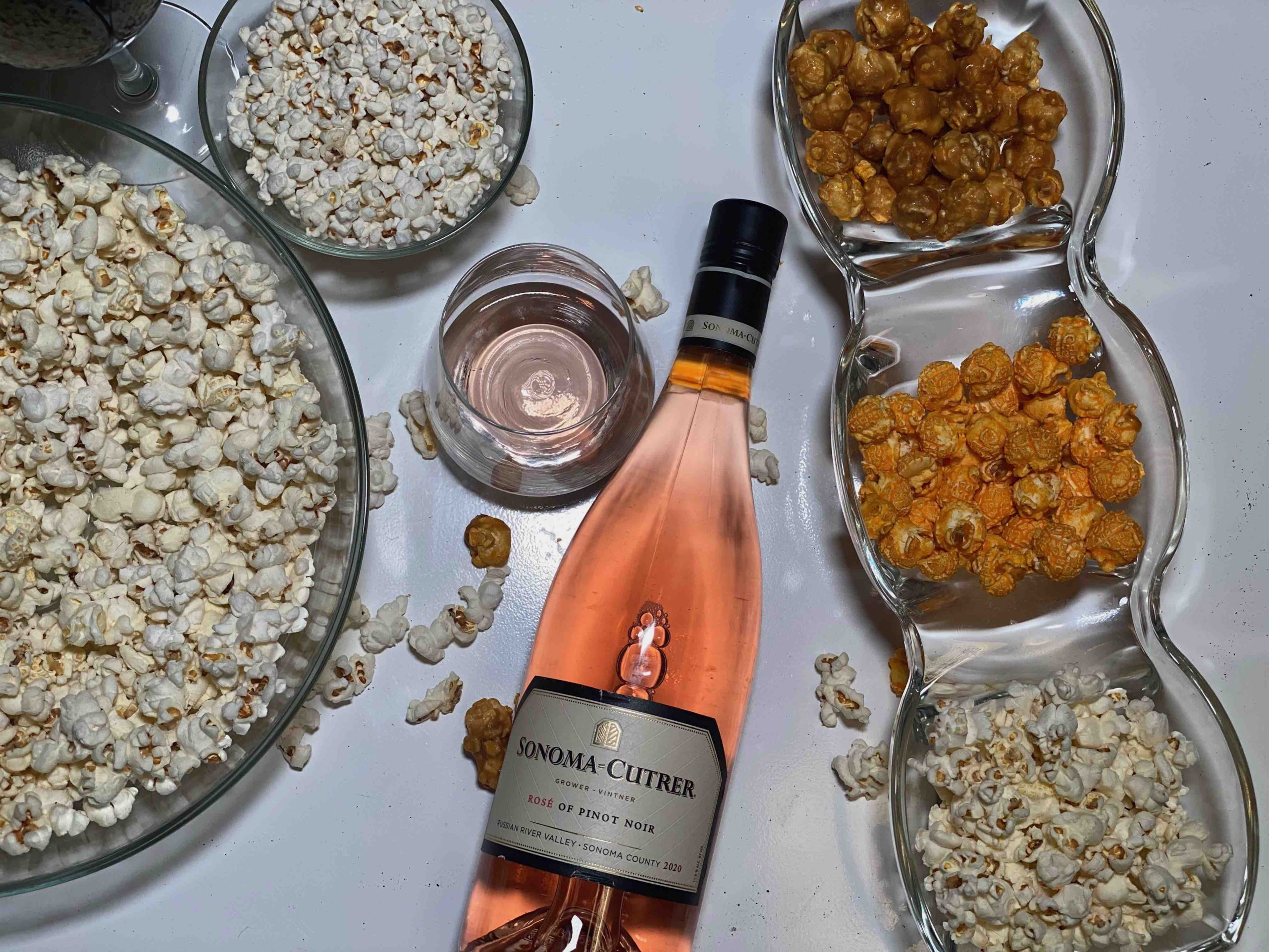 Best Wine And Popcorn Pairings For Your Next Binge-Watching Night