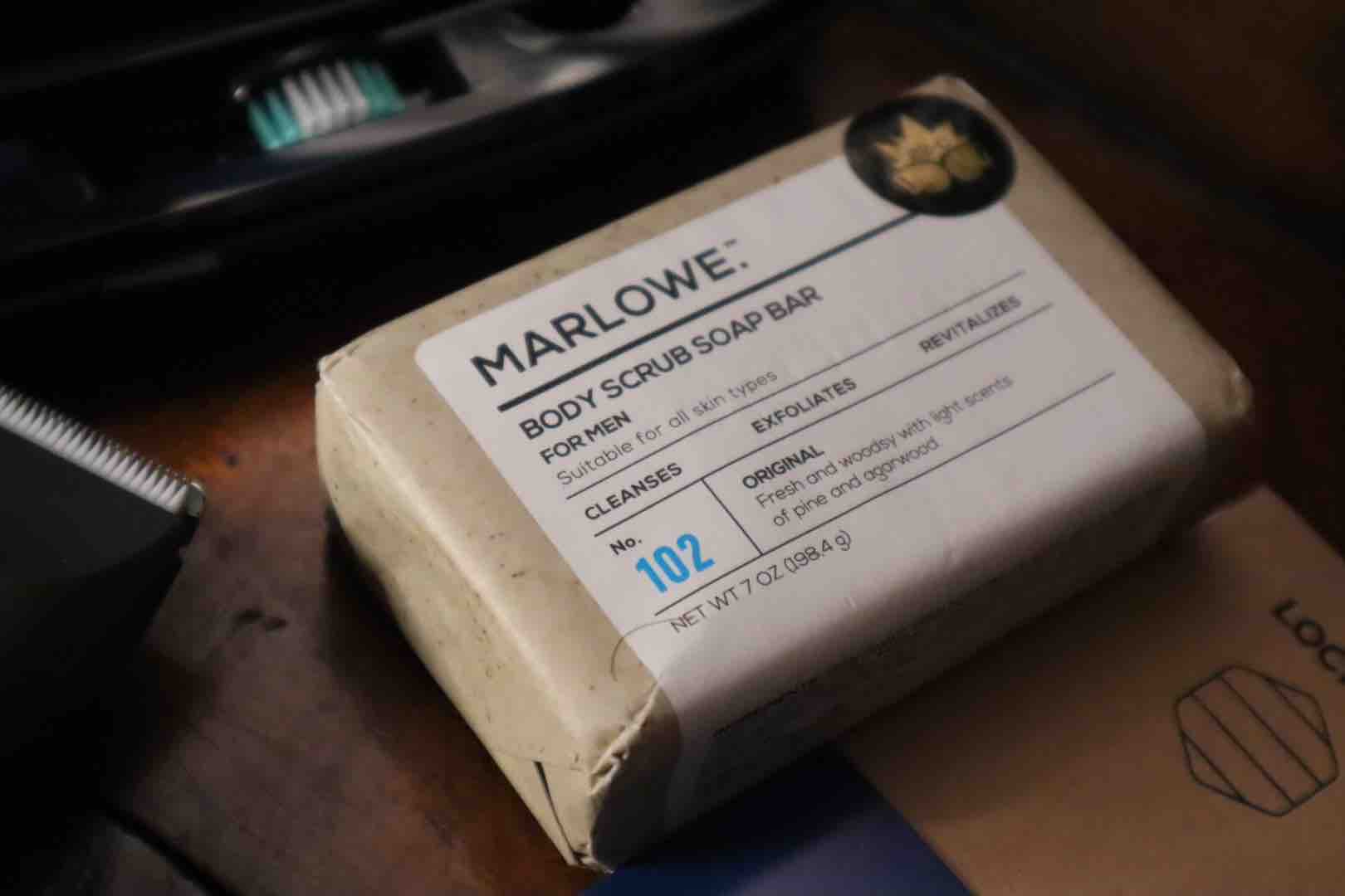 Marlowe Body Scrub Soap Bar Best father’s day gifts For New Dads