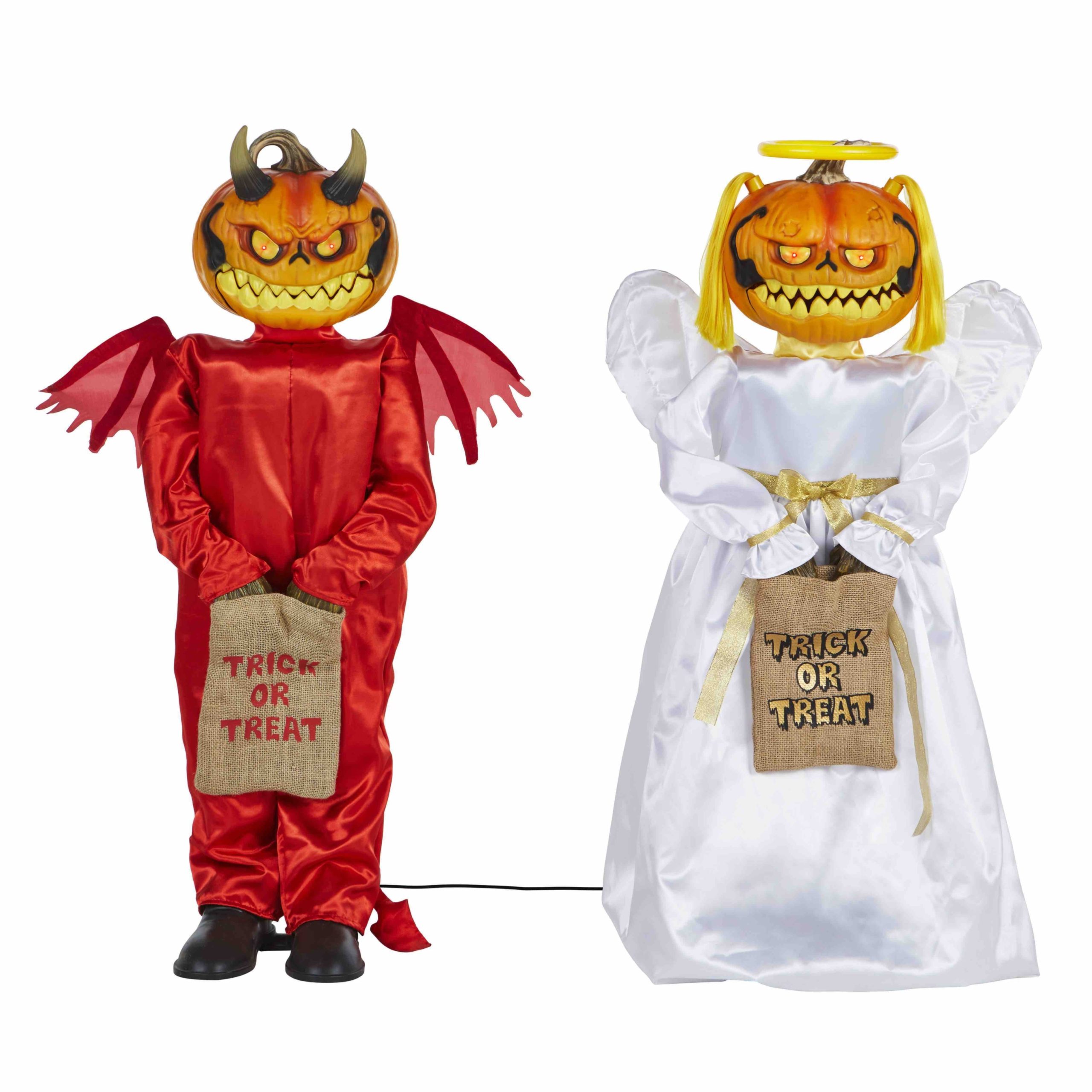 ANIMATED PUMPKIN TWINS is One Of The Best And The Most Popular Halloween Party Decorations To Buy This Year