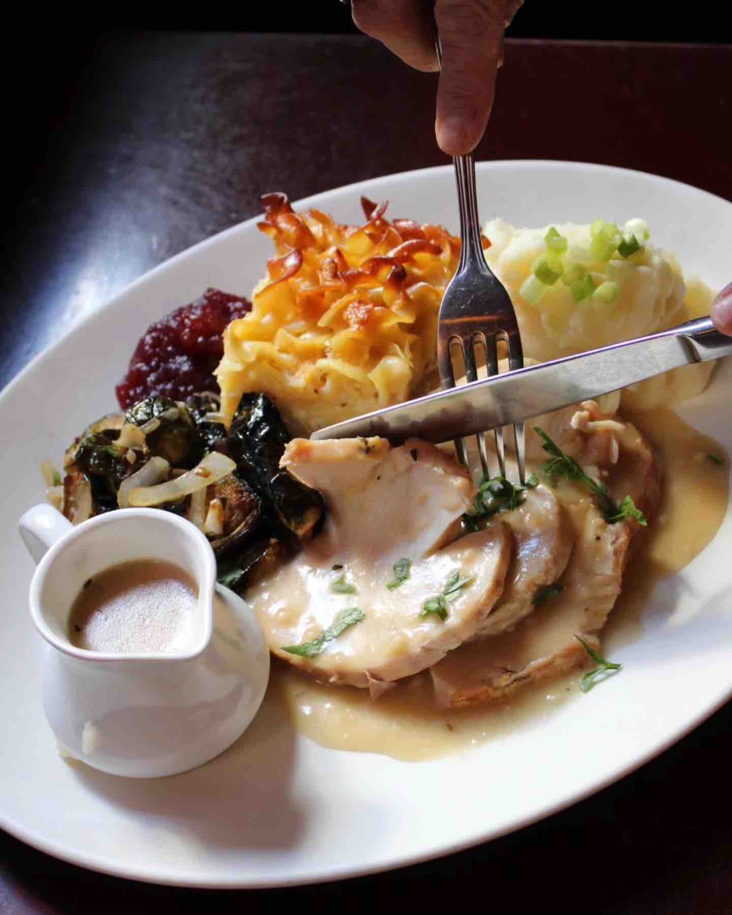 thanksgiving in new york at Brookyn Diner