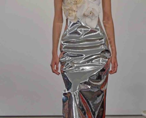 Metallic/ Silver Is One Of The Top Spring 2024 Women’s Fashion Trends To Shop Now
