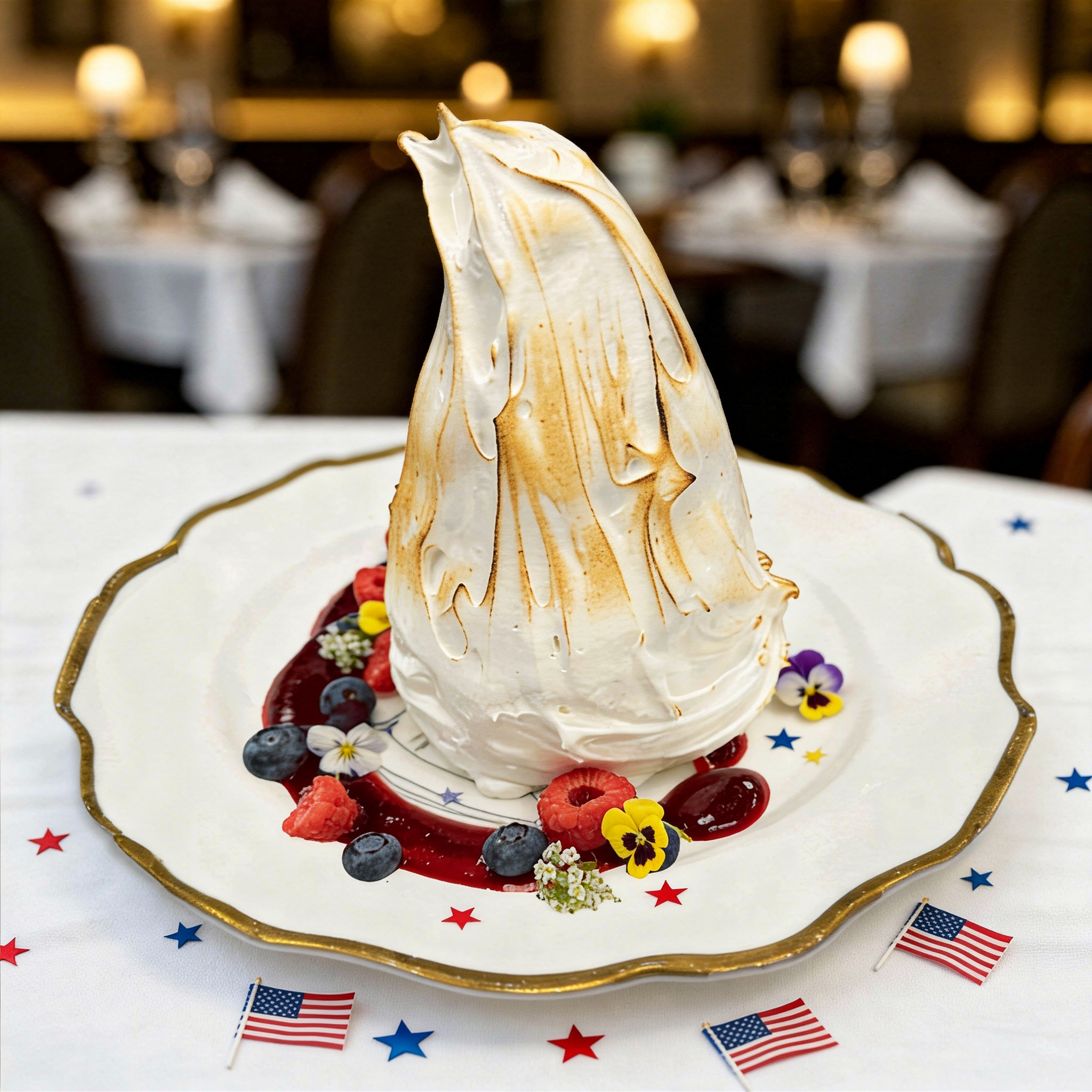 Baked-Alaska-Americana-05 Celebrate July 4 In NYC With fireworks, Rooftop Parties, Cruises, Museum Deals, America 250 Celebrations, And The Best Independence Day events.