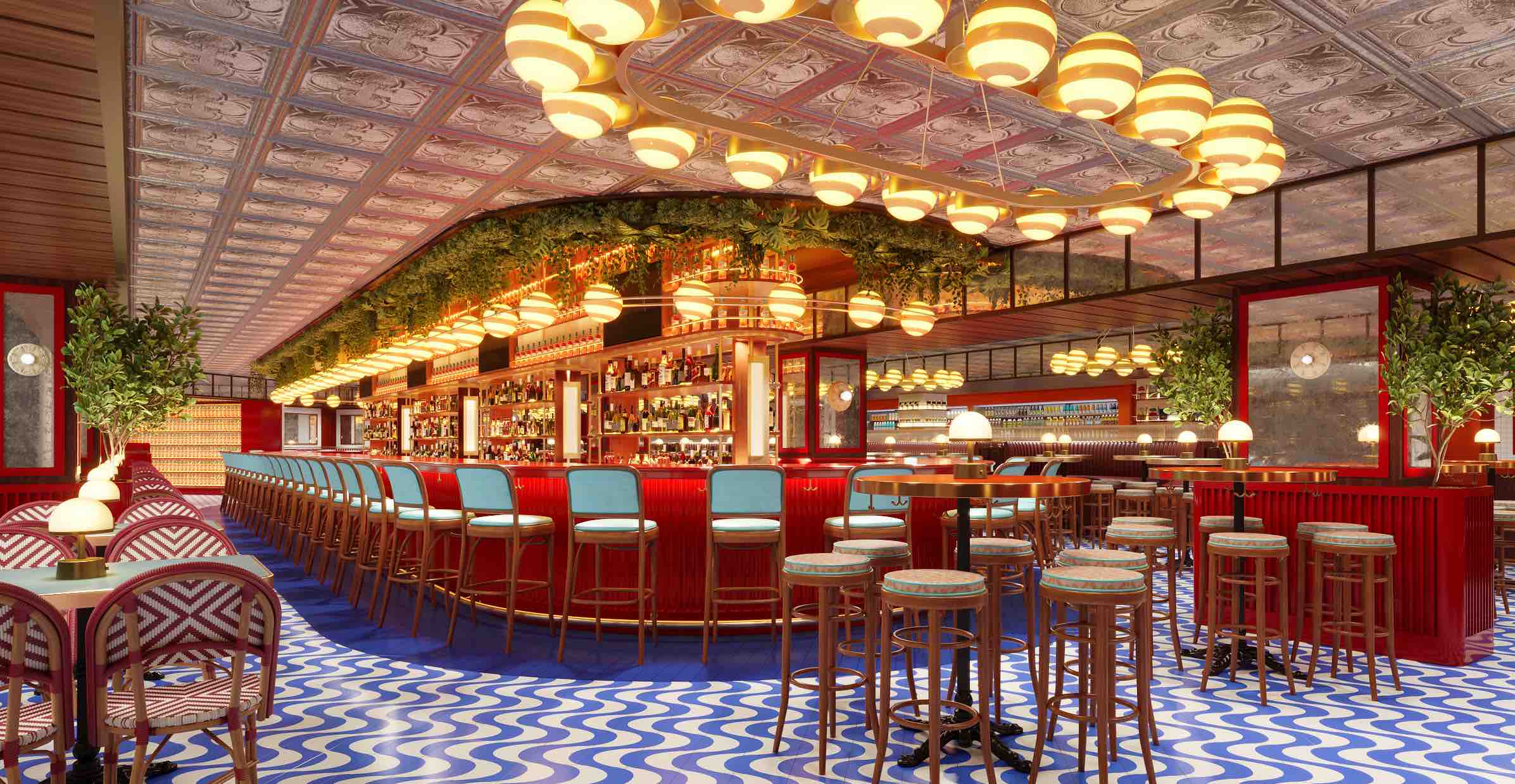1 Osteria Centrale Bar Rendering See What’s Happening In NYC This Fall With Must-See Events, Festivals, Dining, Nightlife, Fashion, Culture, And Exciting Things To Do